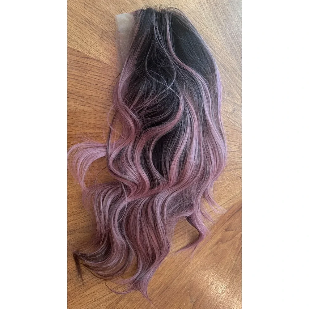 CSC - Angie Antique Rose Standard Pink Brunette New NWOT Chelsey Smith Wig Curl